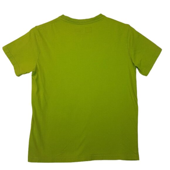 Vintage WEST 49 Tee Shirt Kids Medium US M Skateboard Skeleton Skull Lime Green - Picture 4 of 12